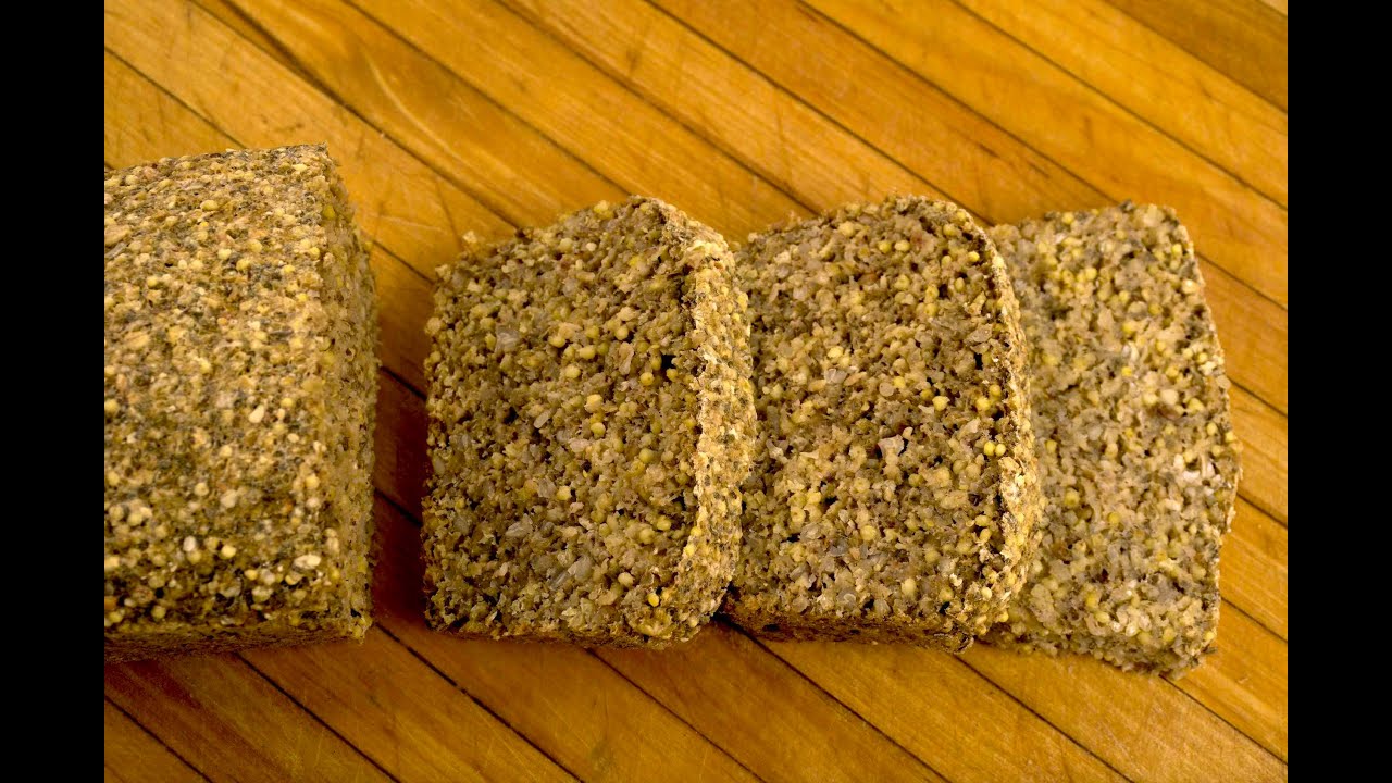 DIY Homemade Buckwheat Millet Bread Recipe - Gluten Free & Vegan