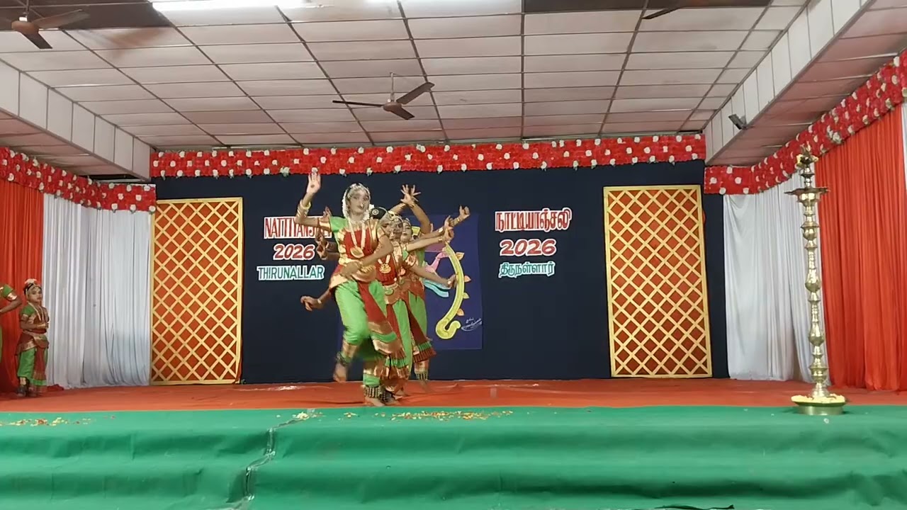Anandha dhandavam dance performance #classical #dance #friends