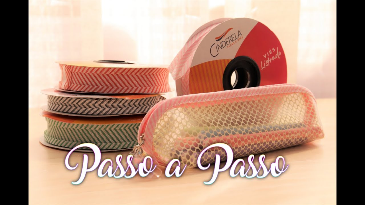 Estojo Palito de Plástico | Passo a Passo