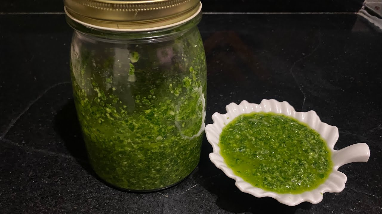 SALSA PEREJIL, AJO Y ACEITE OLVIA 🌿🧄