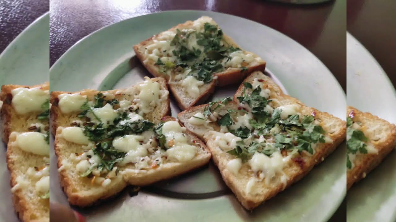 Garlic cheese sandwich in Ashwini's style | Quick Recipe