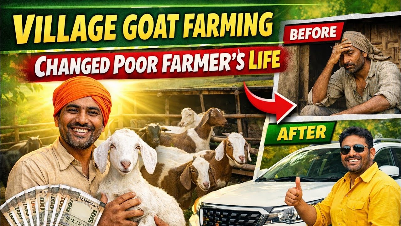 Village Goat Farming That Changed Poor Farmer&rsquo;s Life