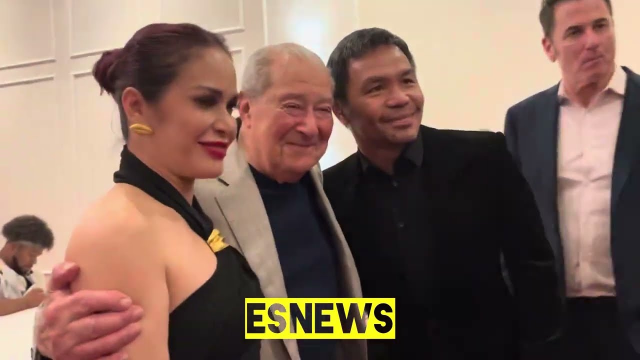 Exclusive Epic reunion manny pacquiao bob Arun and Erik morales EsNews