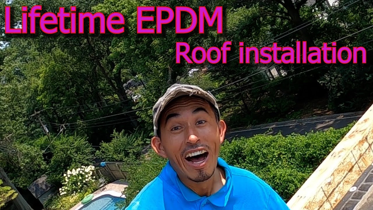 EPDM (Lifetime Warranty) roofing installation guide from basic to advanced. Flash anything.