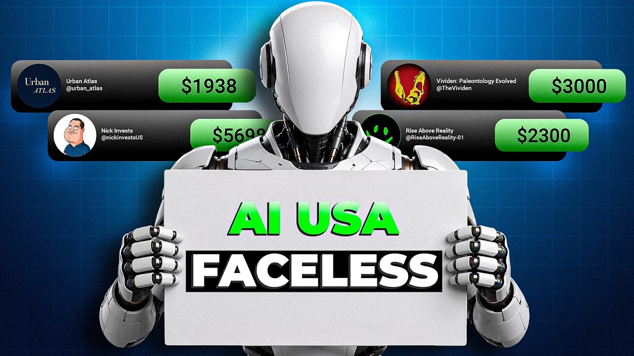 10 Boring USA AI Faceless Niches With INSANE RPMs 🤑