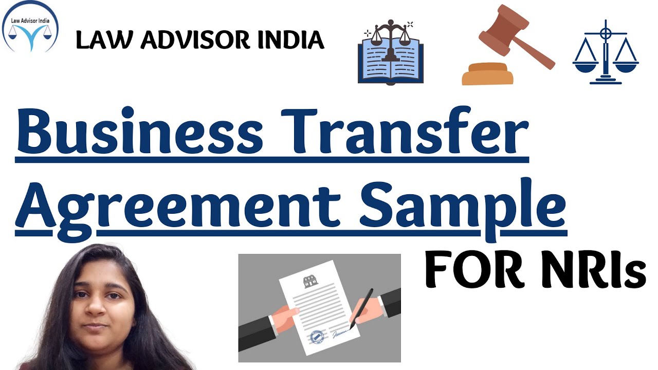 Business Transfer Agreement Sample for NRI