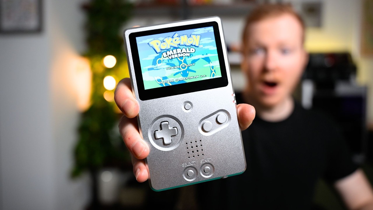 Я собрал полностью металлическую GBA SP