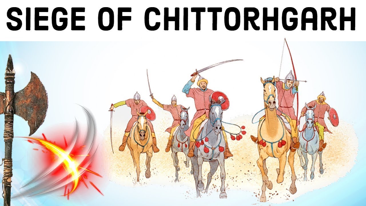 Siege of Chittorgarh Fort रानी पद्मावती, राजा रतनसिंह और अल्लाउदीन खिलजी Battle Series 9
