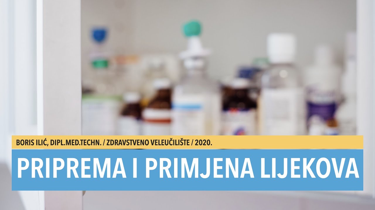 Priprema i primjena lijekova
