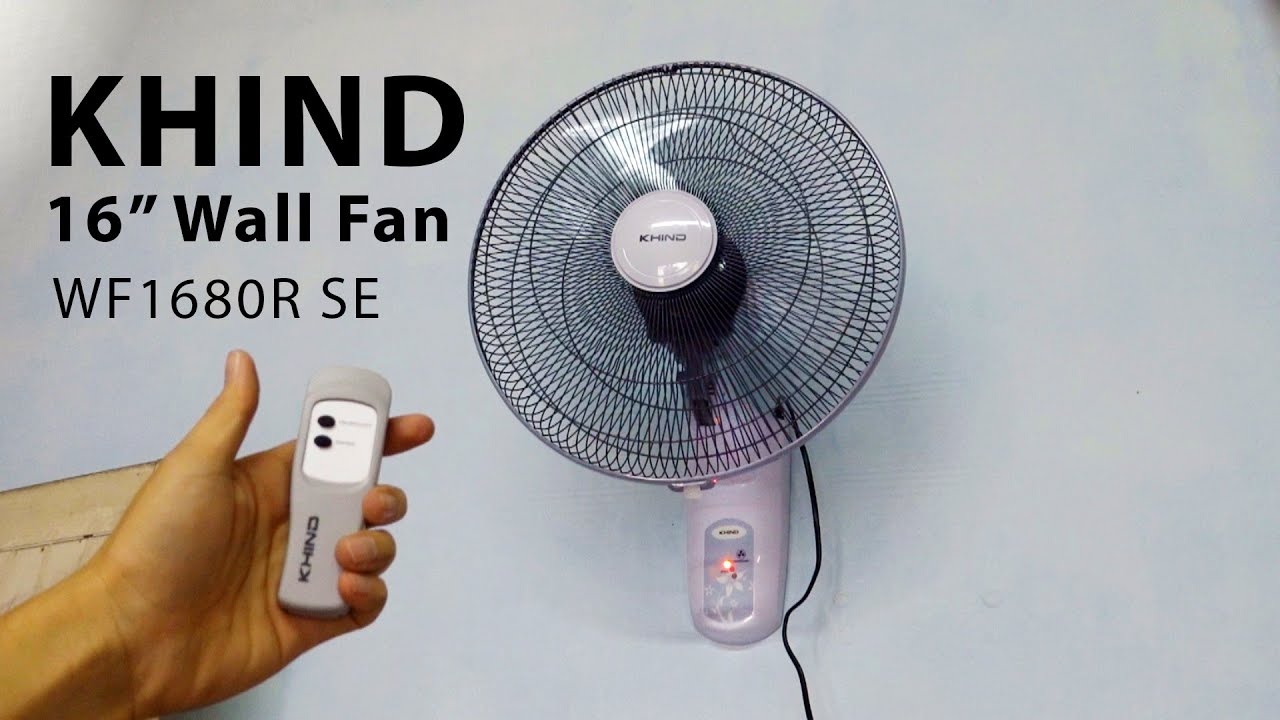 How to install Wall Fan | 如何安装挂壁式风扇 Khind 16