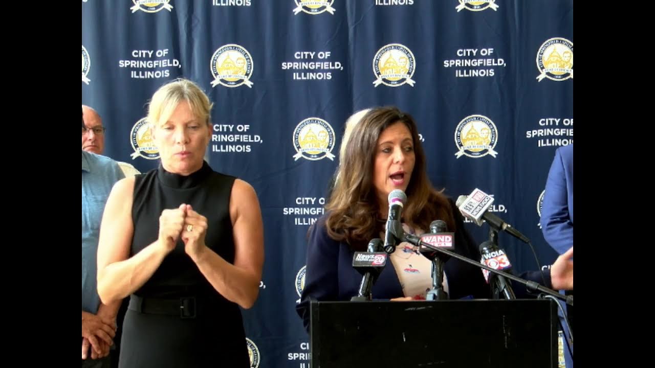 The City of Springfield Storm Outage Upate Press Conference Wednesday July 5 , 2023