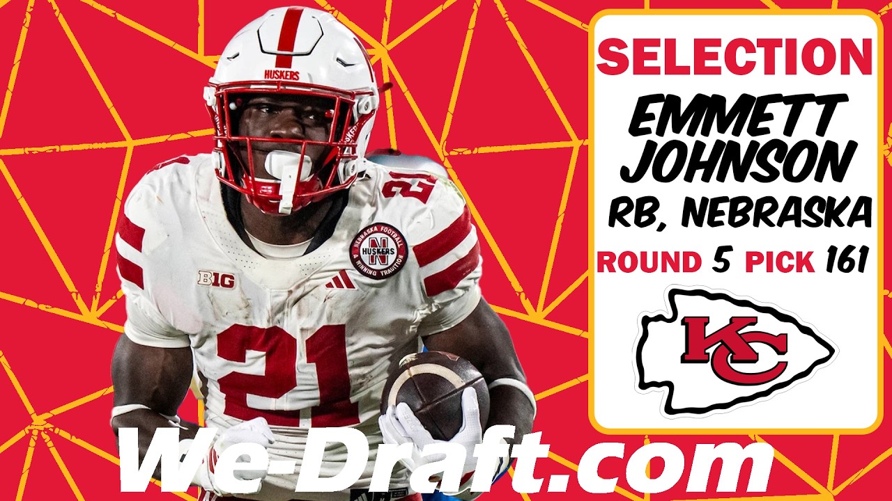 Emmett Johnson Draft Evaluation | Nebraska's First Team All-B10 RB