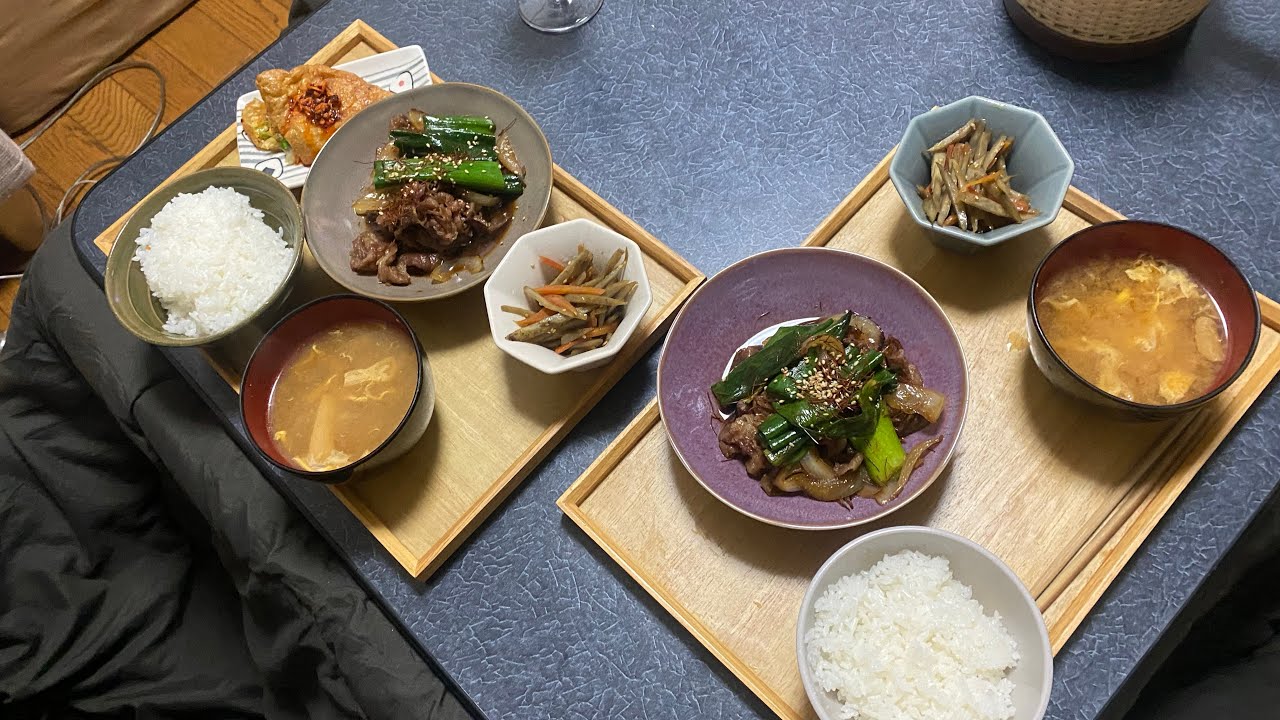 広島　Vlog#171 平凡な日常　フルタイム主婦　番外編　男👨の料理　すき焼き定食　犬のいる暮らし🐕