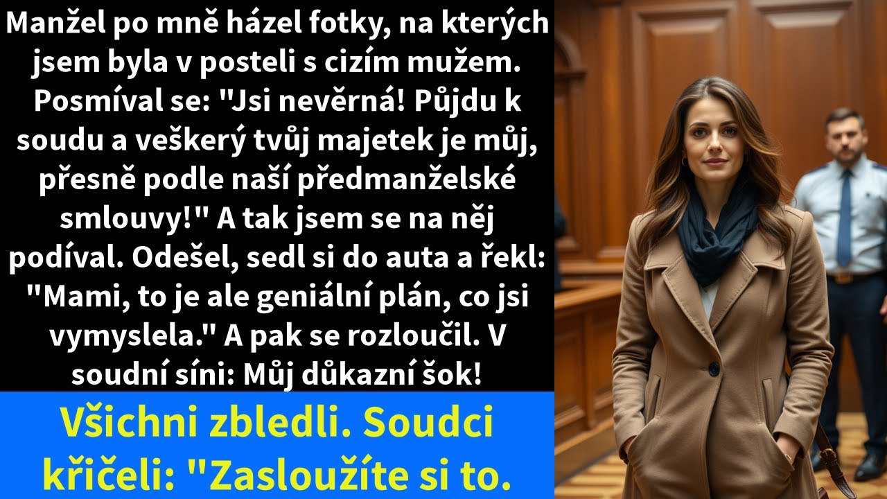 Manžel po mně házel fotky, na kterých jsem byla v posteli s cizím mužem. Posmíval se: 
