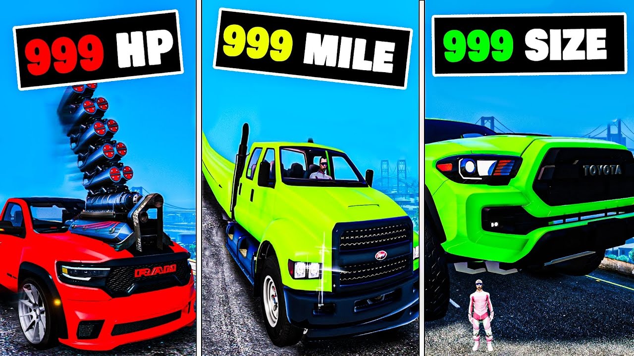 Every time I crash my truck evolves in GTA 5