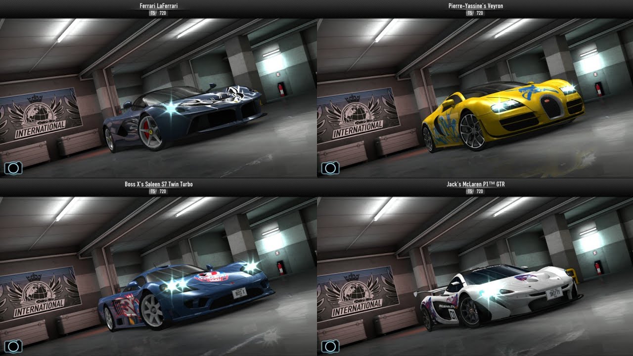 CSR Racing - Winning All The 4 World Tour Boss Cars (With Shift Patterns)