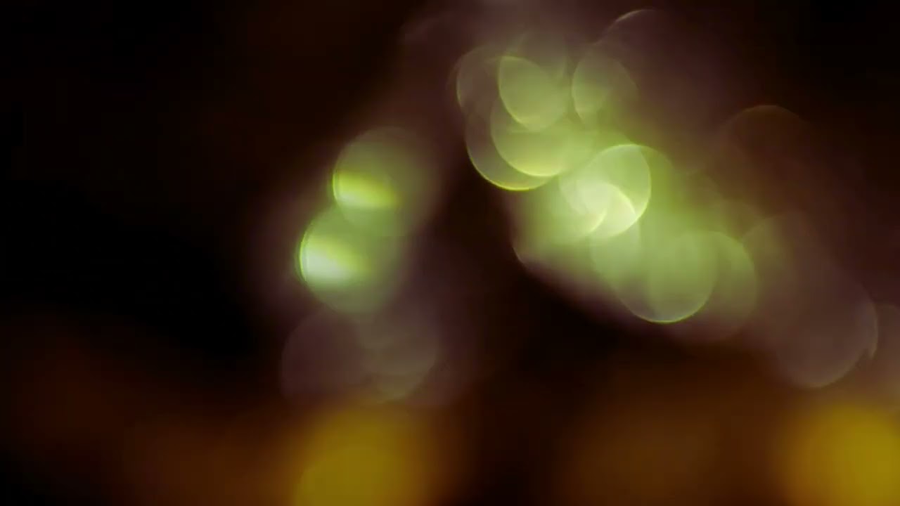✨ “30 Minutes of Yellow Bokeh Magic | Dynamic Night Lights + Lively Beats” 🌙🎶