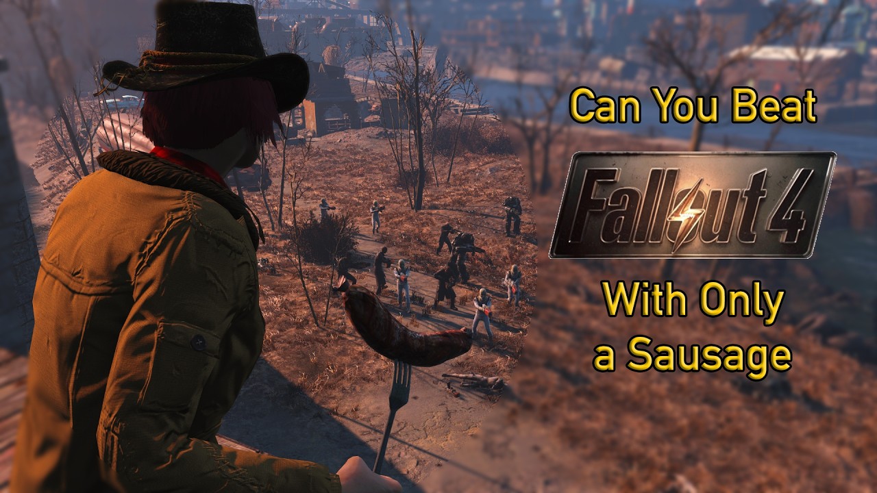 Can You Beat Fallout 4 With Only a Sausage?
