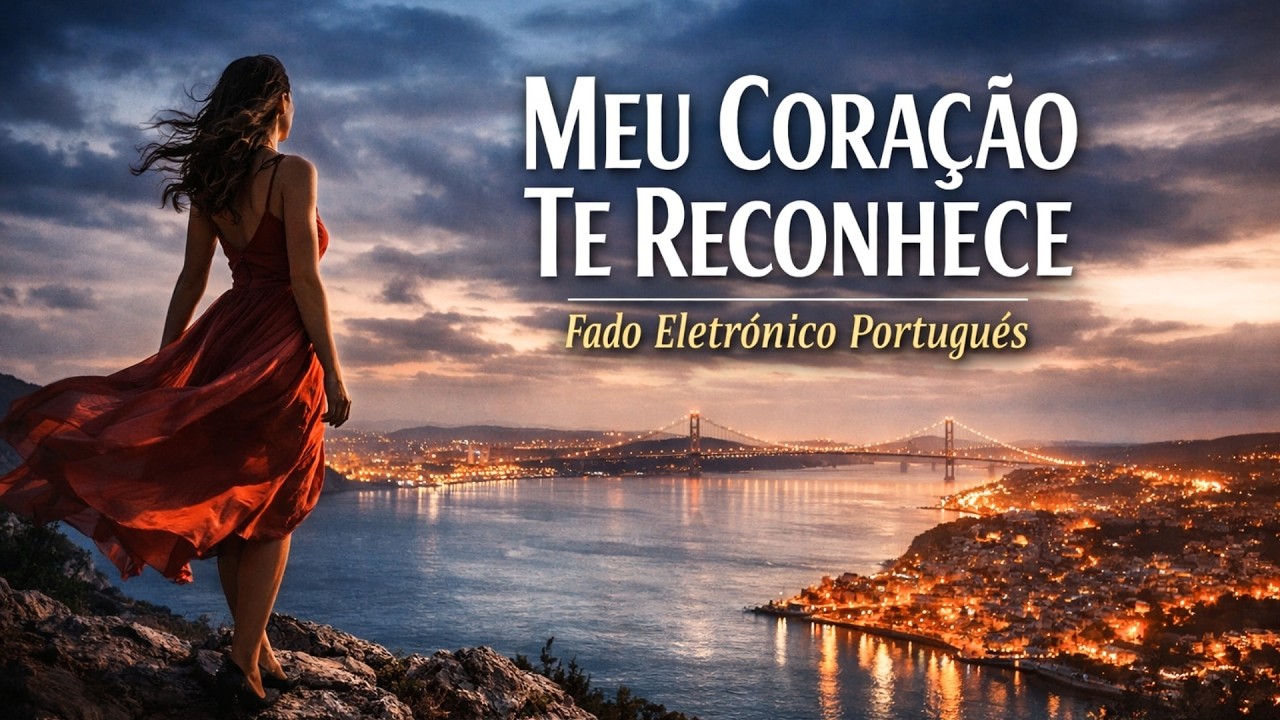 Meu Coração Te Reconhece | Fado Eletrônico Português | Canção Romântica Noite em Lisboa