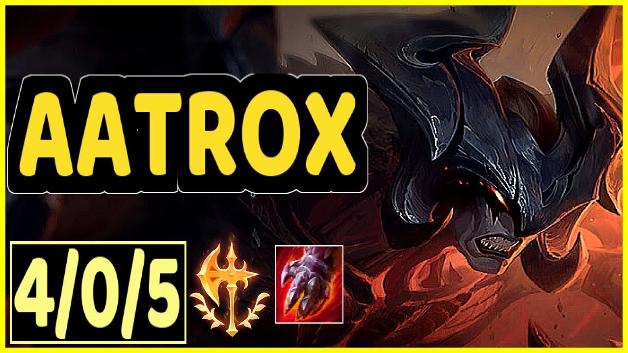 AATROX VS DARIUS - 4/0/5 KDA TOP GAMEPLAY