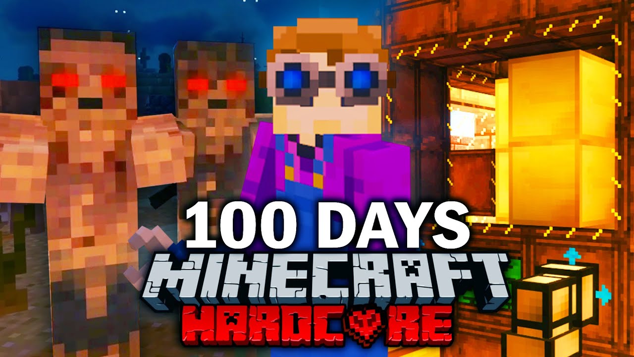 I Survived 100 Days as an Engineer in a Zombie Apocalypse Minecraft...