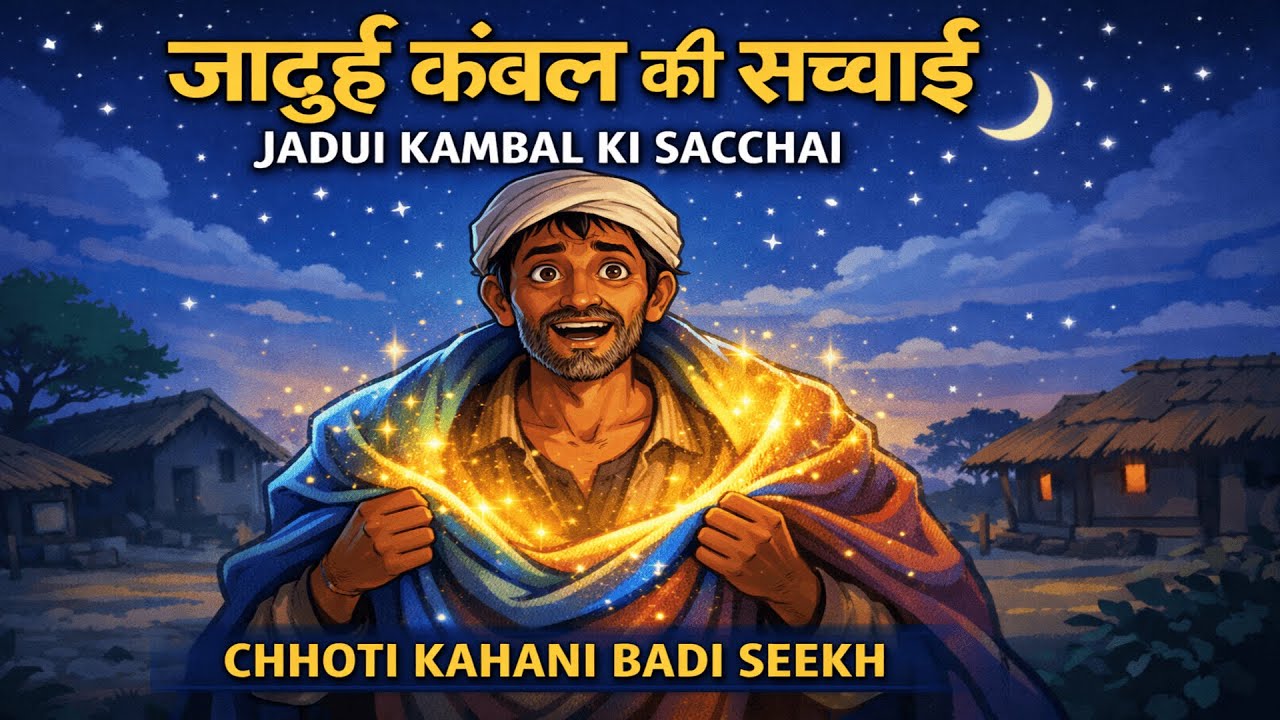 जादुई कंबल की सच्चाई | JADUI KAMBAL KI SACCHAI | CHHOTI KAHANI BADI SEEKH | HINDI MORAL KAHANI