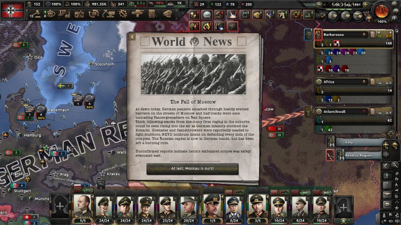 HOI4 Historical barbarossa in 5 months l New DLC
