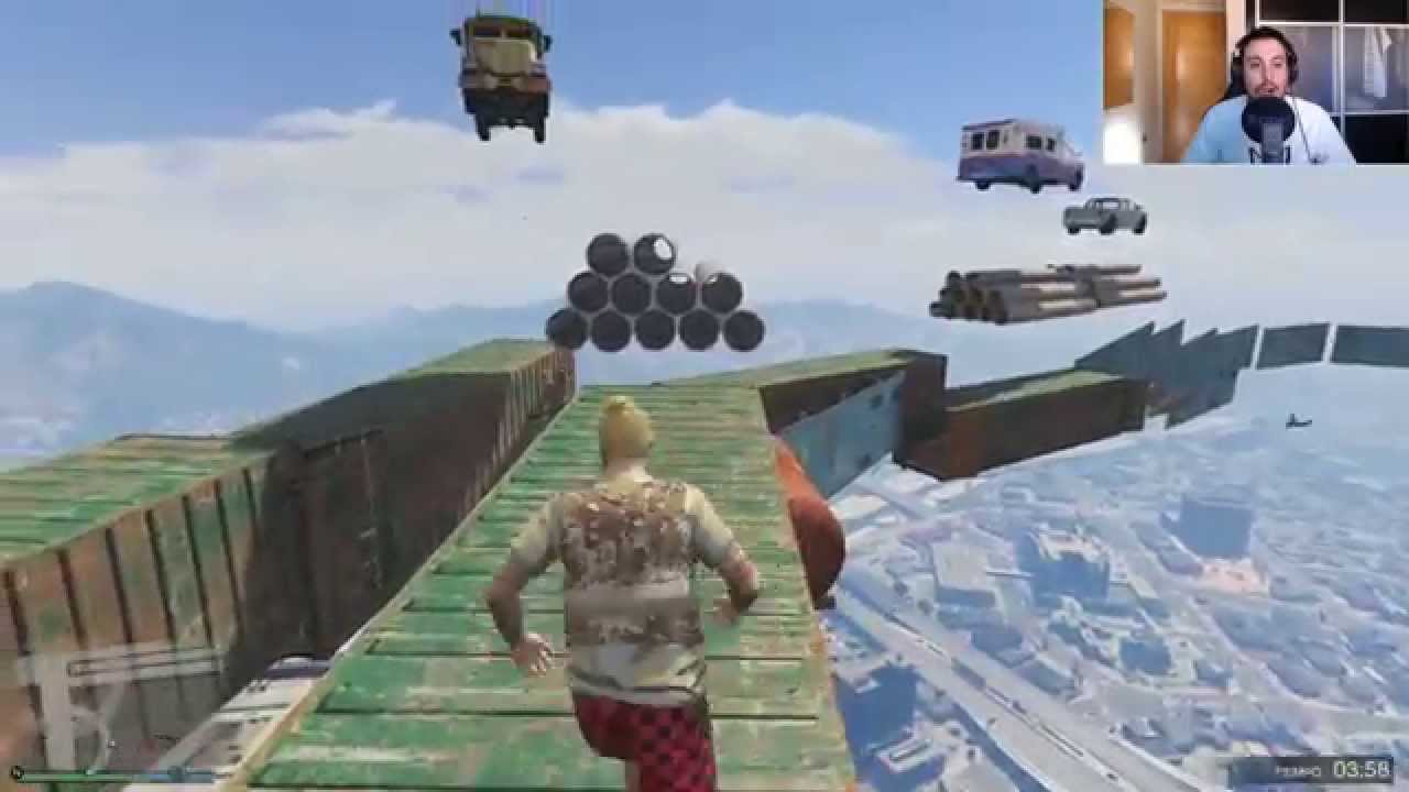 GTA V DEATH RUN!! EL NIÑO RATA TIENE QUE MORIR!! CAE COMO UN PALOMO COJO! xFaRgAnx