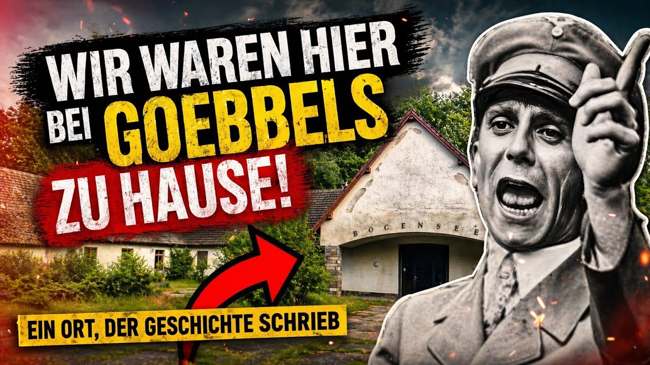 Hier lebte Joseph Goebbels! Seine Villa am Bogensee | Lost Places
