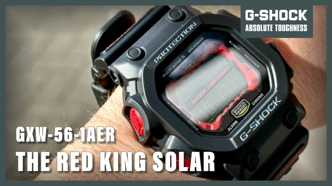 Unboxing The Casio G-Shock GXW-56-1AER