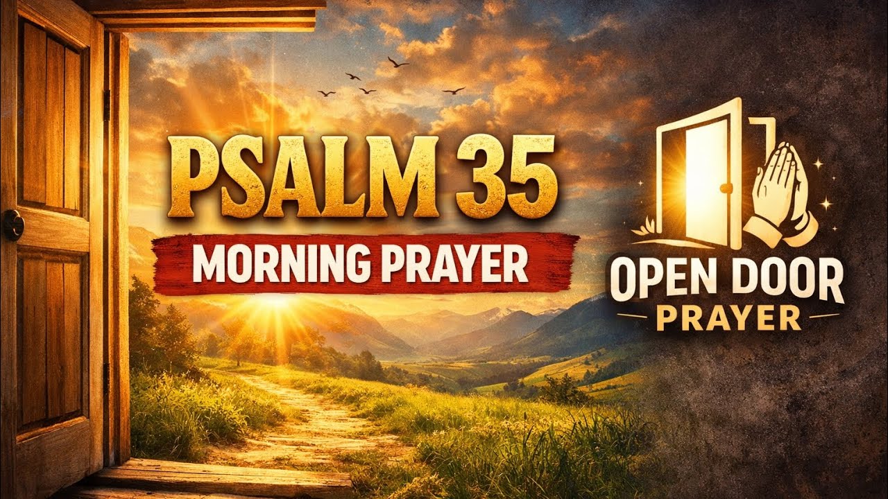 Psalm 35 Morning Prayer | God Fight My Battles Today | Powerful Prayer for Protection & Victory
