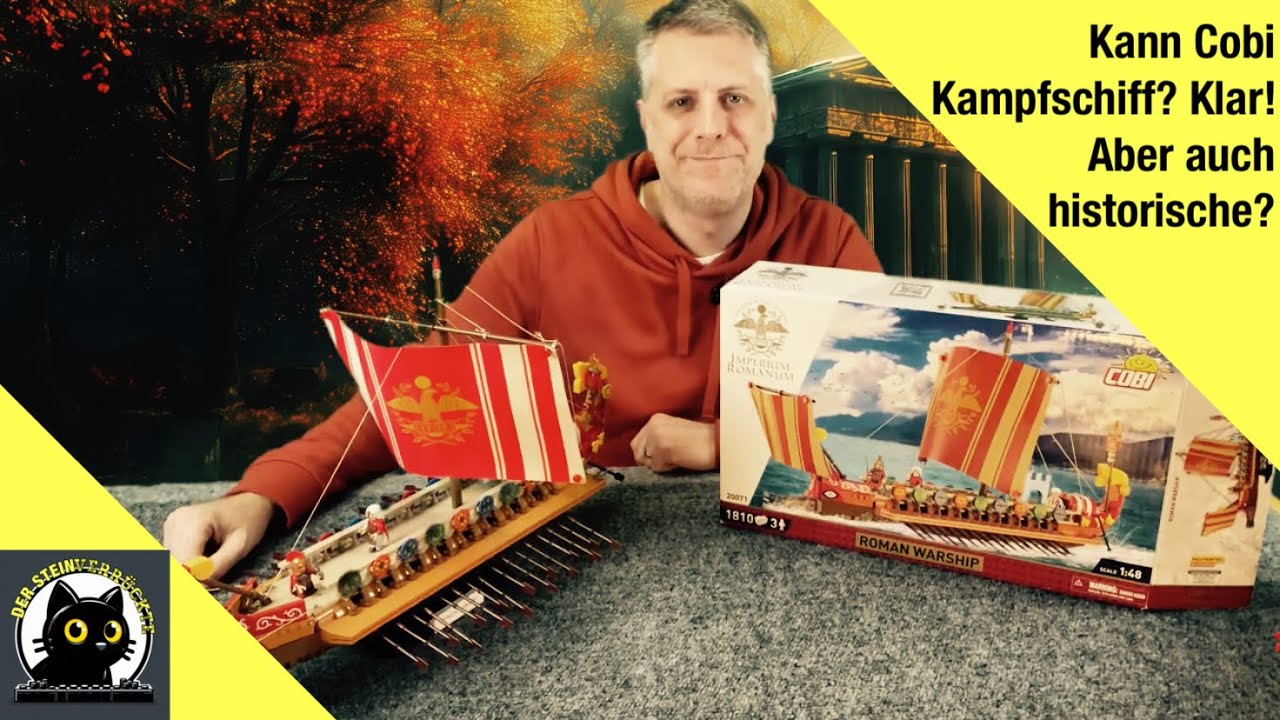 Gut, so lange man es nicht vergleicht! COBI Imperium Romanum 20071 - Roman Warship