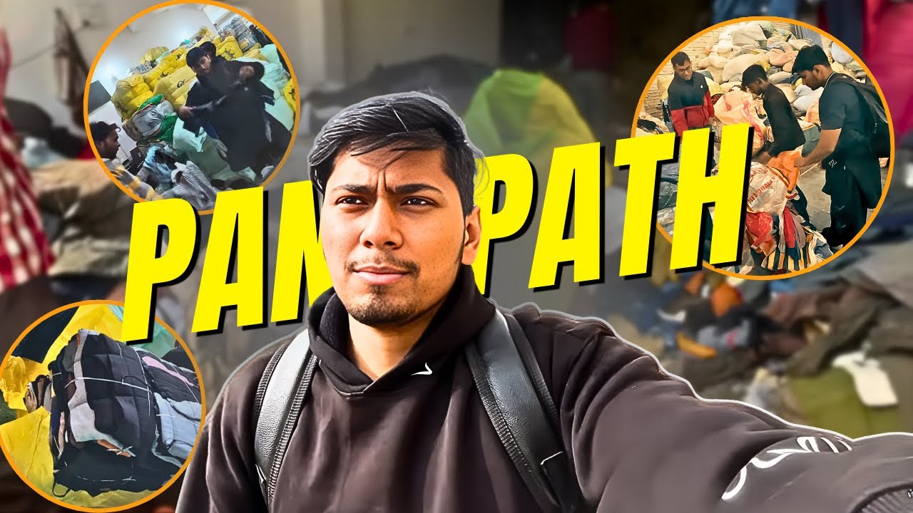 Visit India's biggest thrift market Panipath | Thrift store | VLOG 7