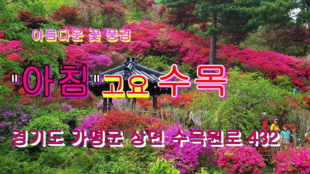 용천 아름다운꽃 고요수목원