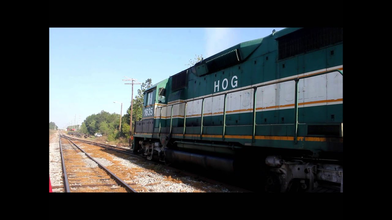 Ex Southern Pacific gp35 startup and departure from Cordele yard on a Sunday! READ DESCRIPTION!!