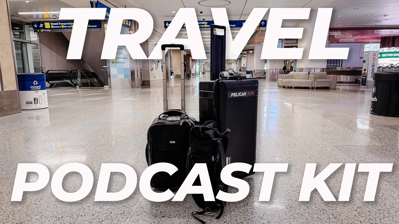 My 3-Case Podcast Kit for Air Travel