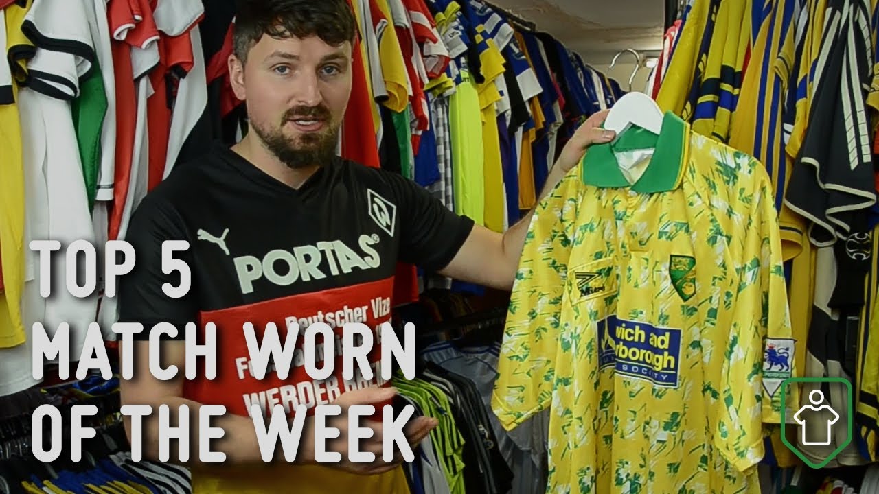 Classic Football Shirts: This Week's Top 5 Match Worn