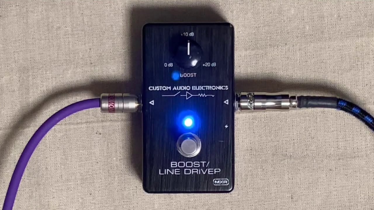 MXR&ldquo;MC401 Boost/Line Driver&rdquo;