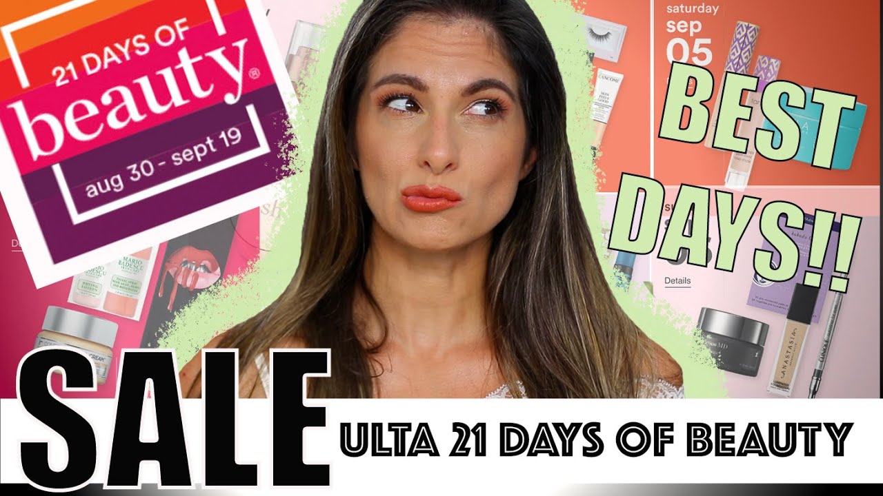 ULTA 21 DAYS OF BEAUTY 2020! The best deals!!