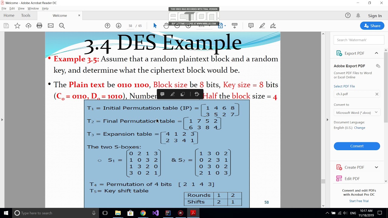 DesCipher