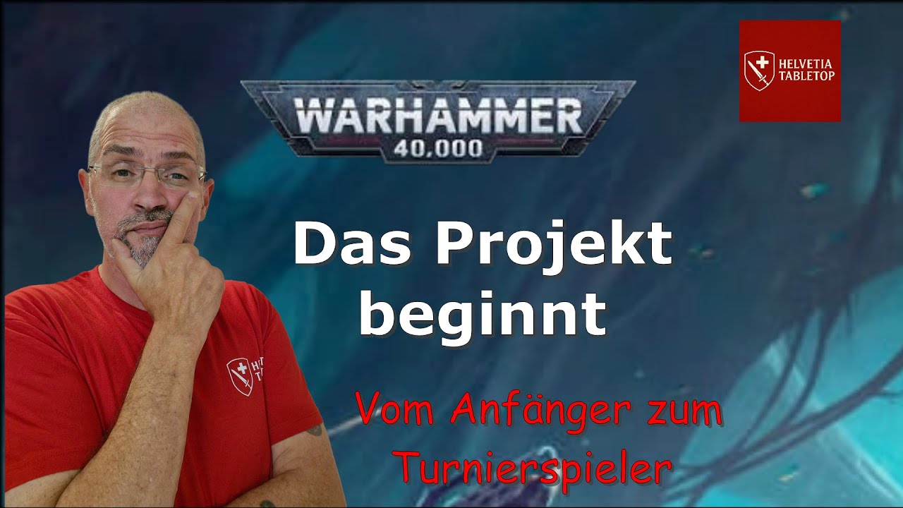 Road to Tournament | Warhammer 40K - Das Projekt beginnt - vom Anfänger zum Turnierspieler