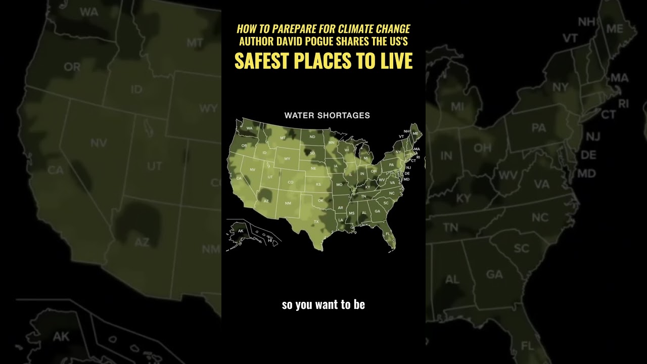 Where is the safest place to live in the US? #extremeweather #safetytips