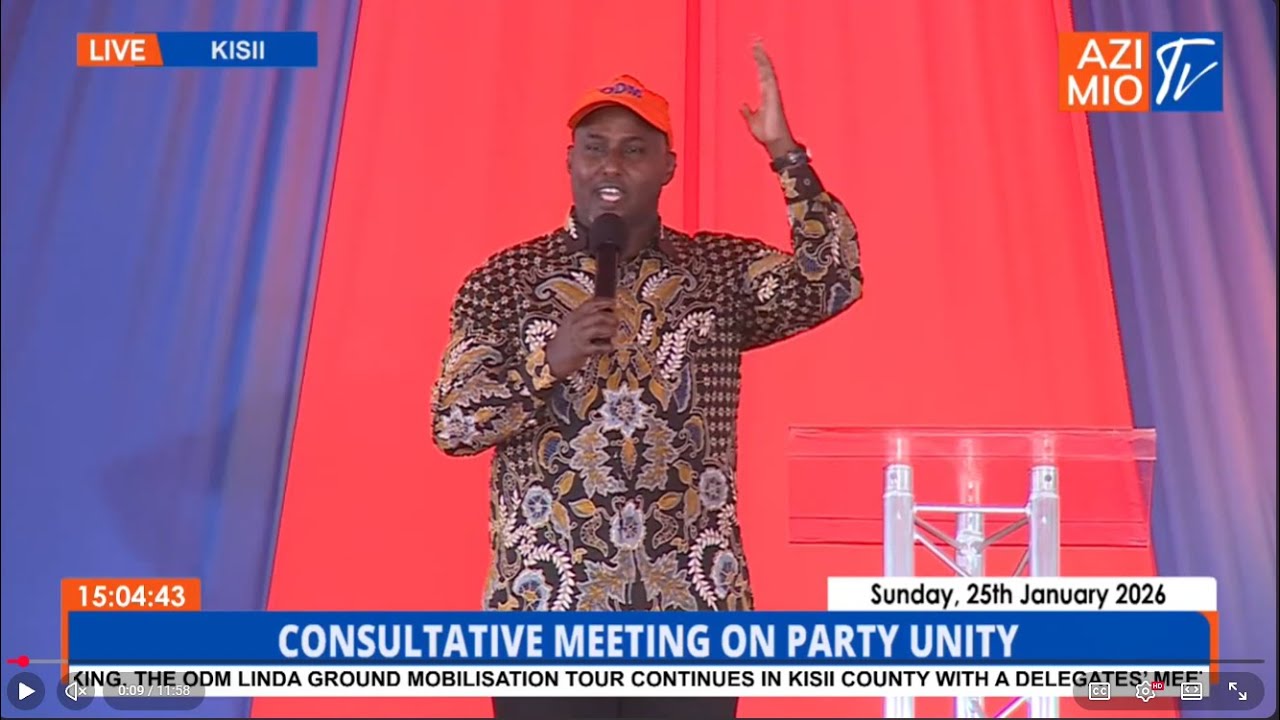 WATCH: 'Tutakutana Nao Kwa NDC Ana Kwa Ana' Junet ROARS in Kisii, Demands Immediate NDC Meeting