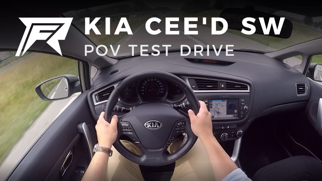 2017 Kia Cee'd SW 1.6 GDI - POV Test Drive (no talking, pure driving)