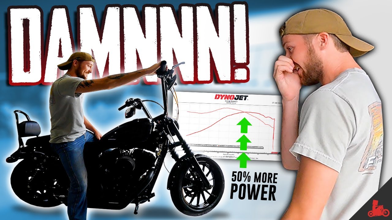 Harley Iron 883 to 1200 Hooligan FULL BUILD!