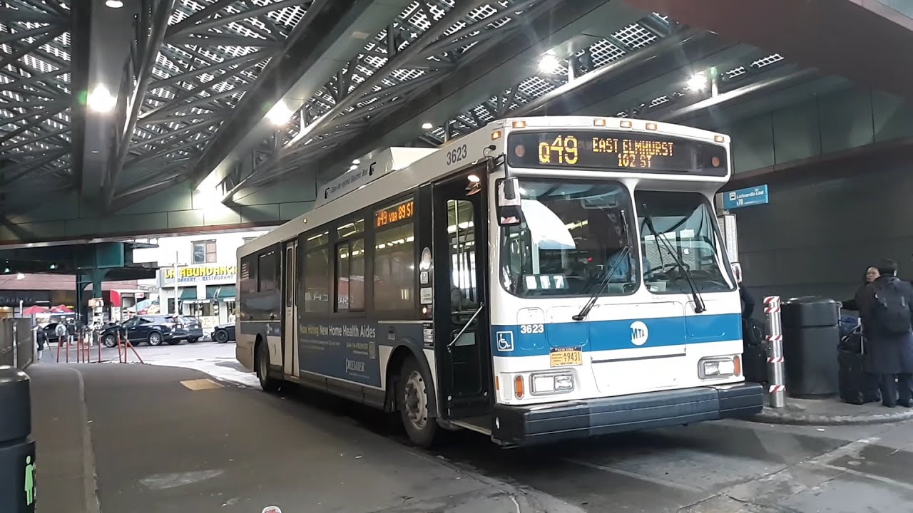 MTA: The Victor A. Moore Bus Terminal @ Jackson Heights [Q32, Q33, ✈️Q47, Q49, Q53-SBS, ✈️Q70-SBS]