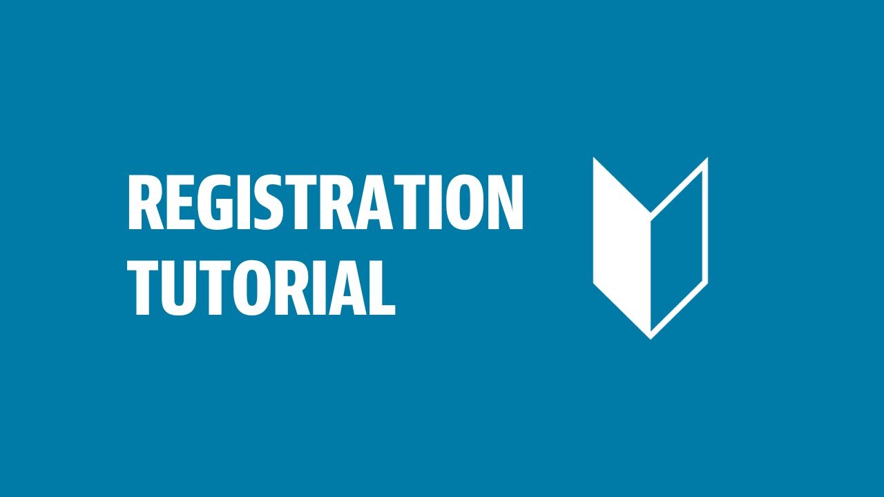 Registration Tutorial
