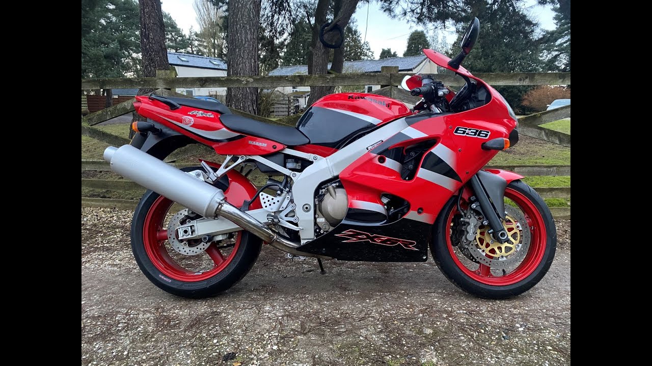 2002 Kawasaki ZX636 A1P ZX-6R Ninja