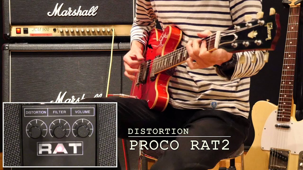 ProCo / RAT2「特集：歪みエフェクターのトリセツ」