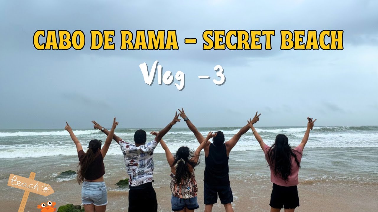 South Goa’s Most Beautiful Hidden Beach | Cabo de Rama + Kayaking | Vlog 3